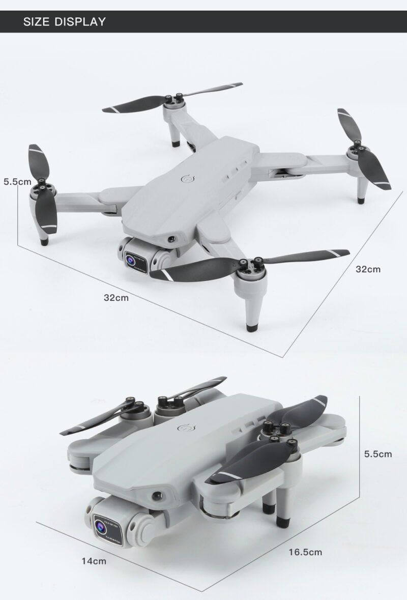 L900 PRO valdomas dronas su gps ir kamera