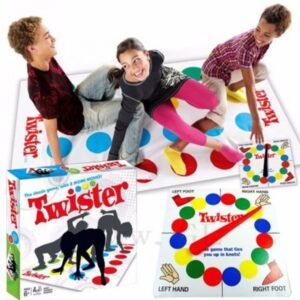 Stalo grindų pramoginis žaidimas Twister