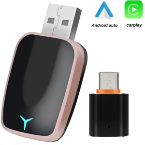 Belaidis CarPlay Android Auto Adapteris automobilių multimedijoms USB Bluetooth