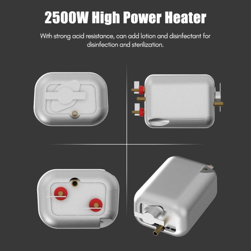 aukšto slėgio garų valymo mašina su 2500W galia