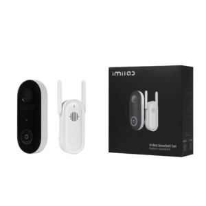 Xiaomi Imilab Video durų skambutis su kamera ir mikrofonu lengvai valdomas