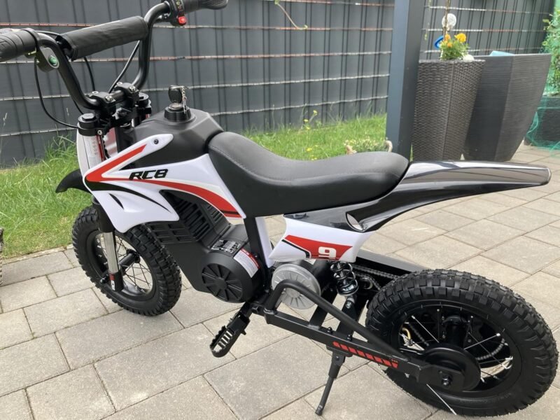 RCB R9X Pro elektrinis krosinis motociklas vaikams vaikiškas balansinis dviratis