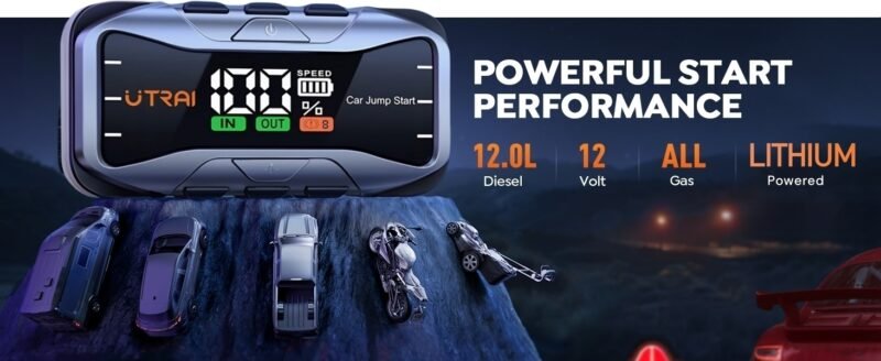 Utrai JS 10 Užvedėjas būsteris paleidėjas 27000mAh talpos itin galingas