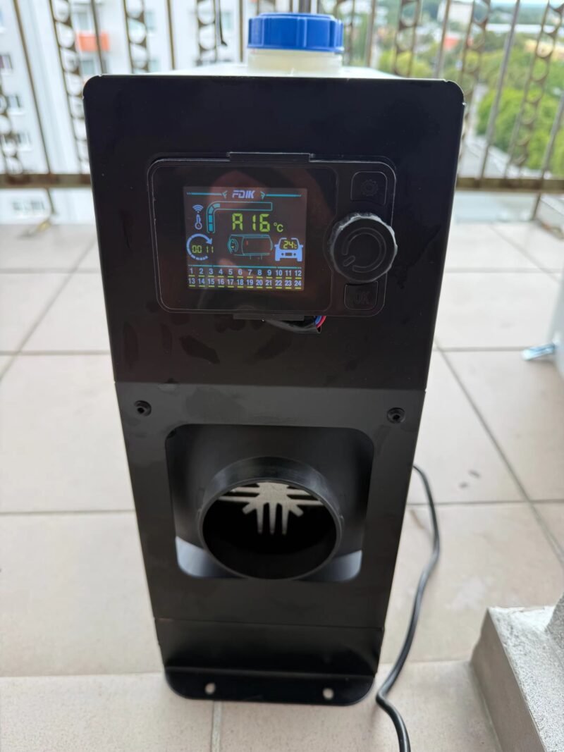 Universalus 12V 24V 220V Dyzelinis šildytuvas 8kw su Bluetooth valdymu