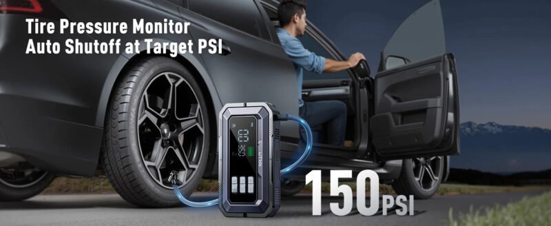 Utrai JS 30 Automobilio užvedėjas būsteris kompresorius + OBD diagnostika