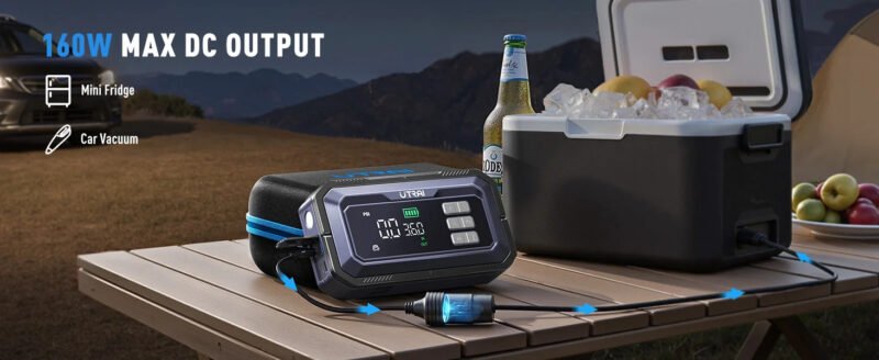 Utrai JS 30 Automobilio užvedėjas būsteris kompresorius + OBD diagnostika
