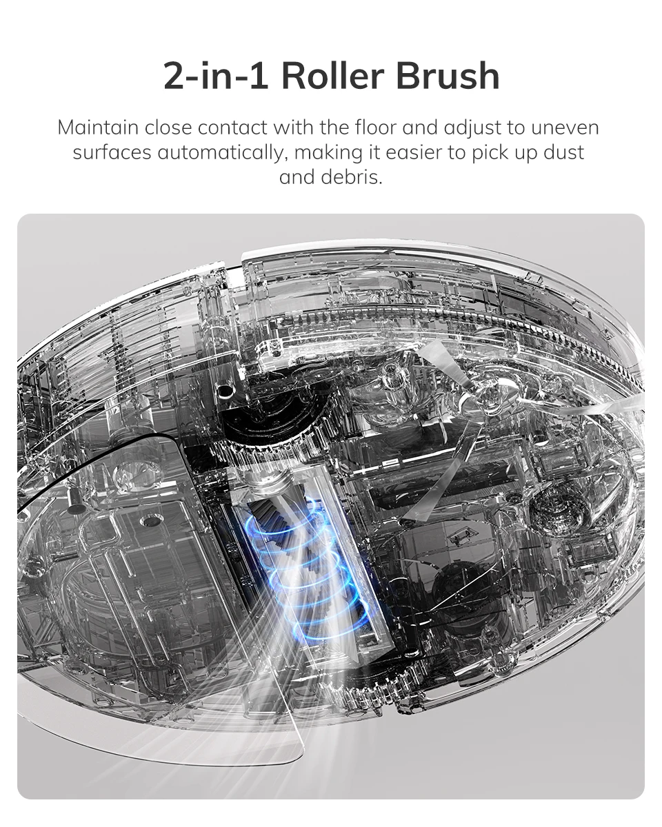 Ilife A30 Pro Robotas dulkių siurblys su drėgnu valymu, išsivalymo stotele ir LiDar navigacija