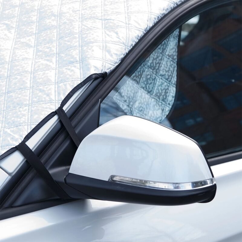 Automobilio priekinio stiklo uždangalas nuo sniego ar saulės - Image 6