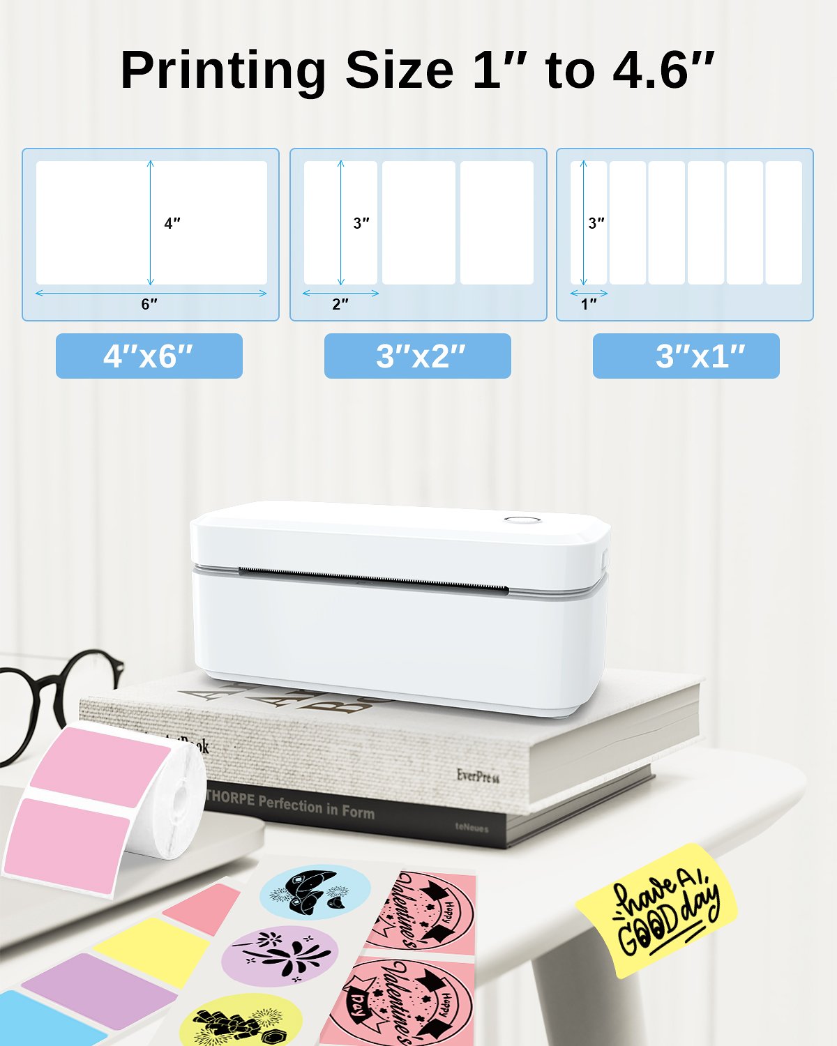 MarkLife X4 Kurjerinių paštomatų etikečių spausdintuvas terminiu būdų be kasečių