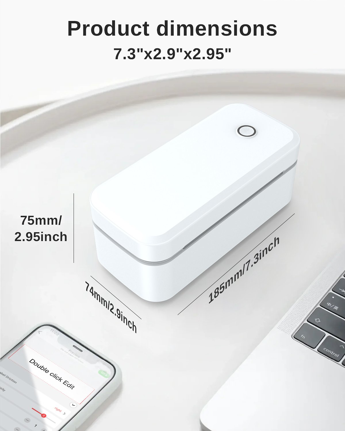 MarkLife X4 Kurjerinių paštomatų etikečių spausdintuvas terminiu būdų be kasečių