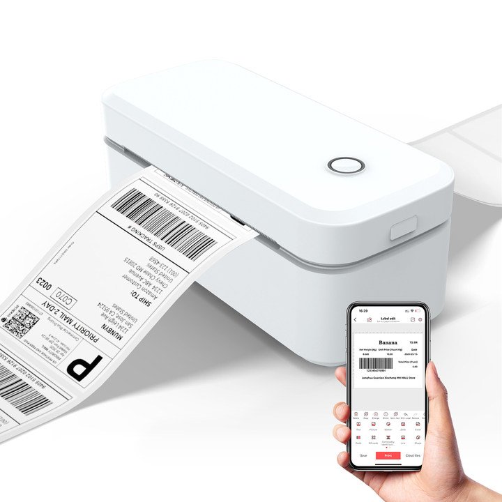 MarkLife X4 Kurjerinių paštomatų etikečių spausdintuvas terminiu būdų be kasečių