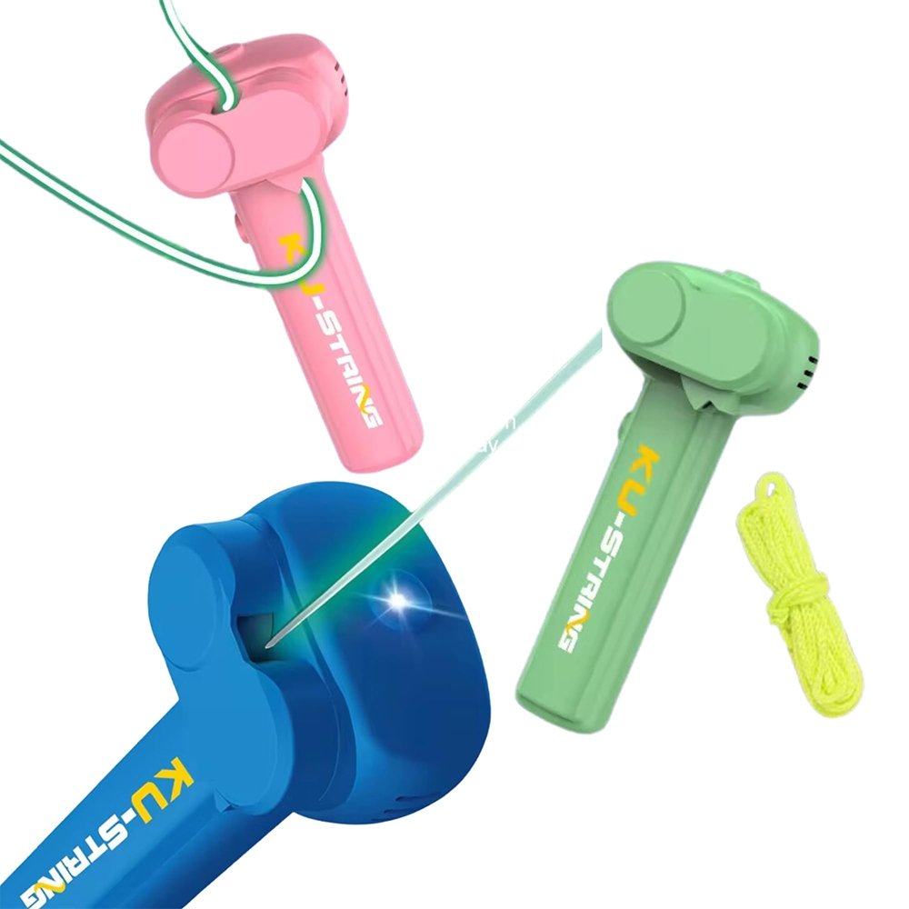 KU-STRING elektrinis Lasso šuolių virvės žaidimas Rope Thruster / Rope Launcher