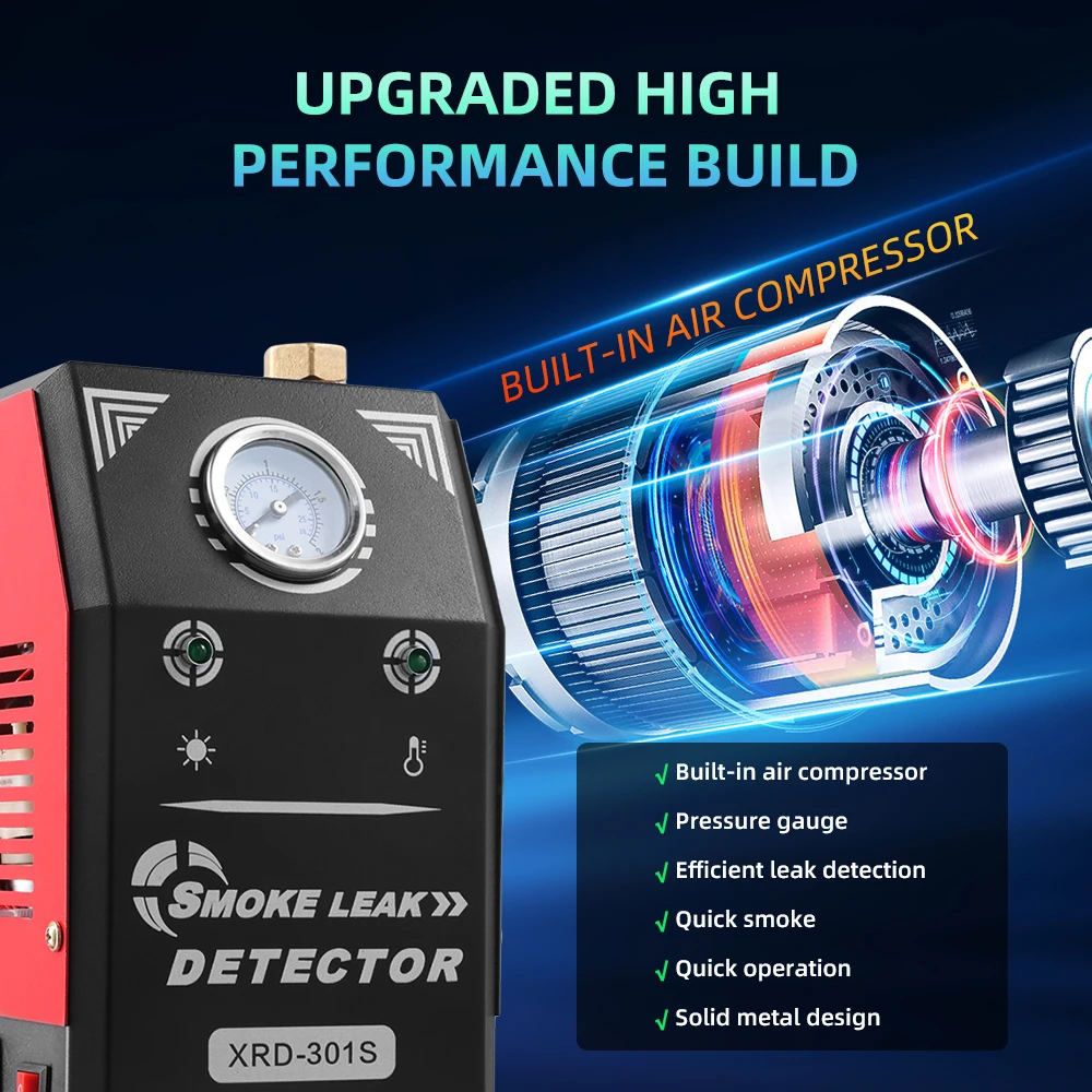 Dūmų generatorius sandarumo patikrai