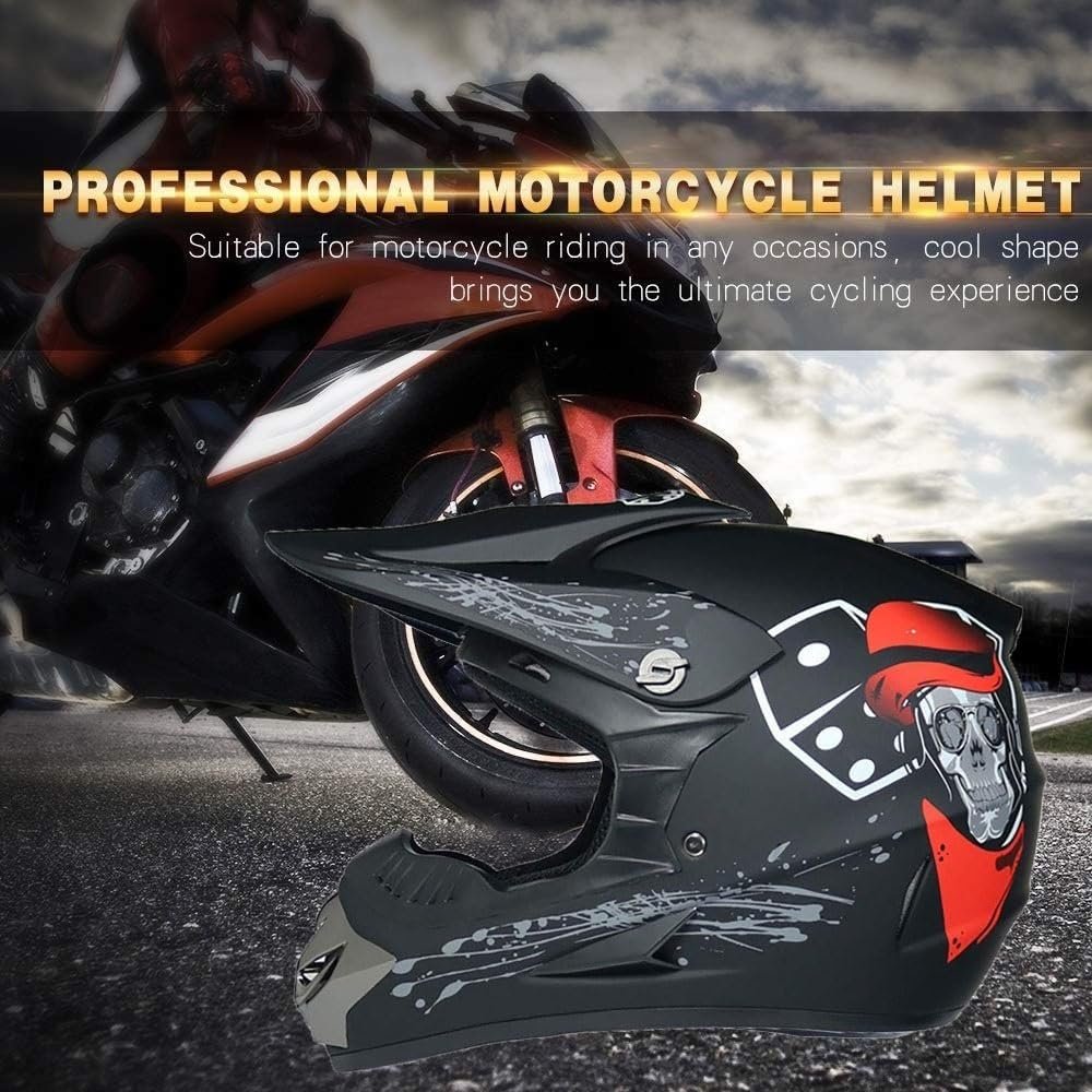 Vaikiškas motokroso šalmas