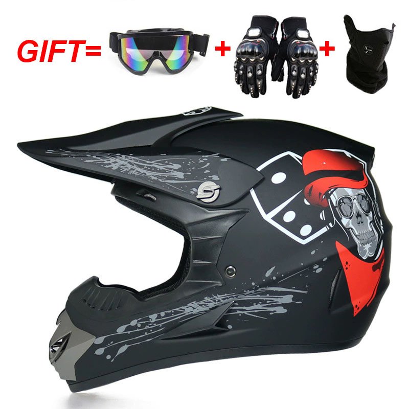 Vaikiškas motokroso šalmas