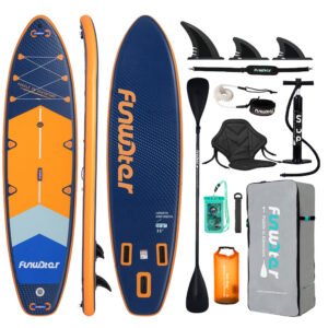 FunWater Pripučiama irklentė su sėdyne Family 350x90x15cm