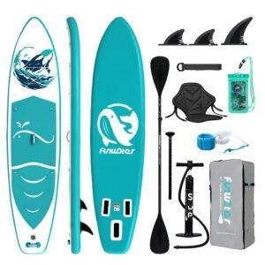 FunWater Pripučiama irklentė SUP Su sėdyne Whale 350x84x15