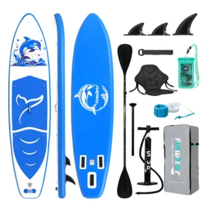 FunWater Pripučiama irklentė SUP Su sėdyne Whale 350x84x15