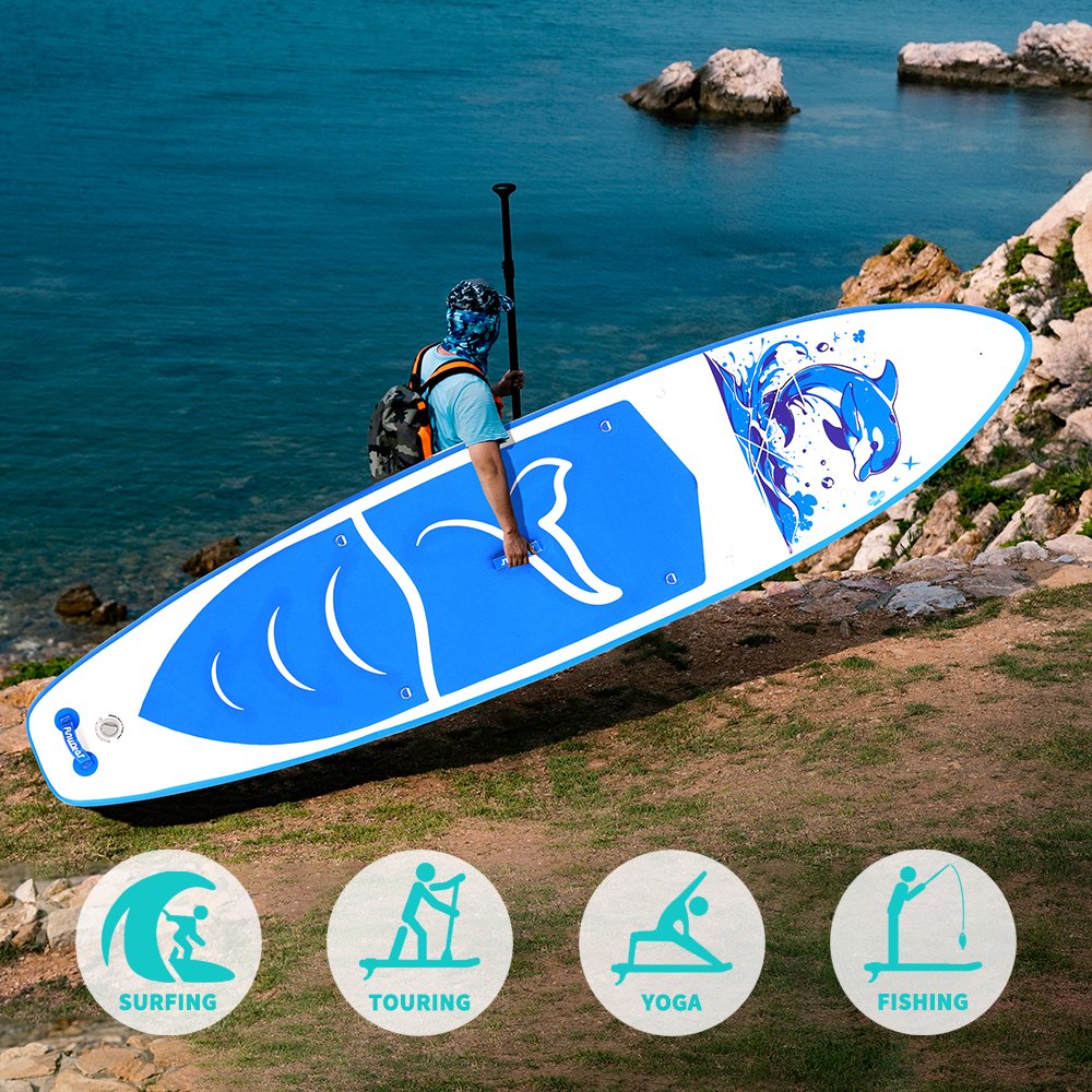 FunWater Pripučiama irklentė SUP Su sėdyne Whale 350x84x15