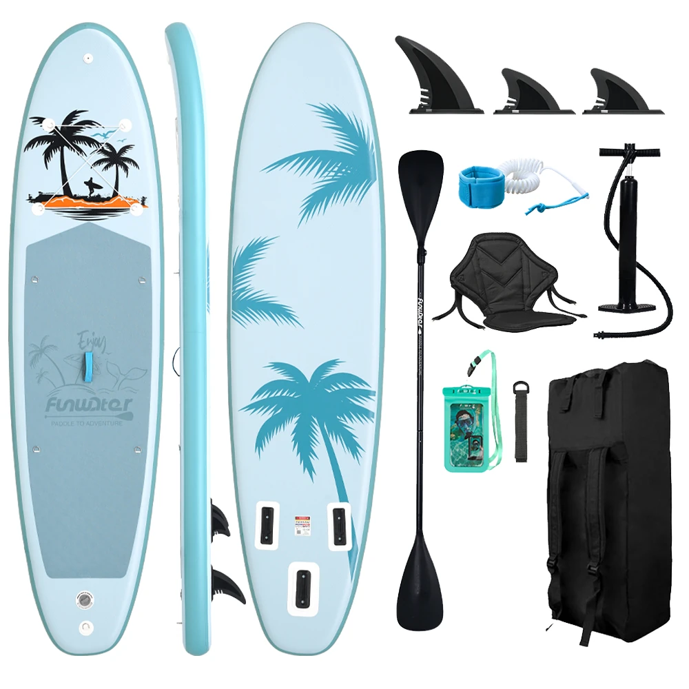FunWater Pripučiama irklentė su sėdyne Coconut 335x84x15cm