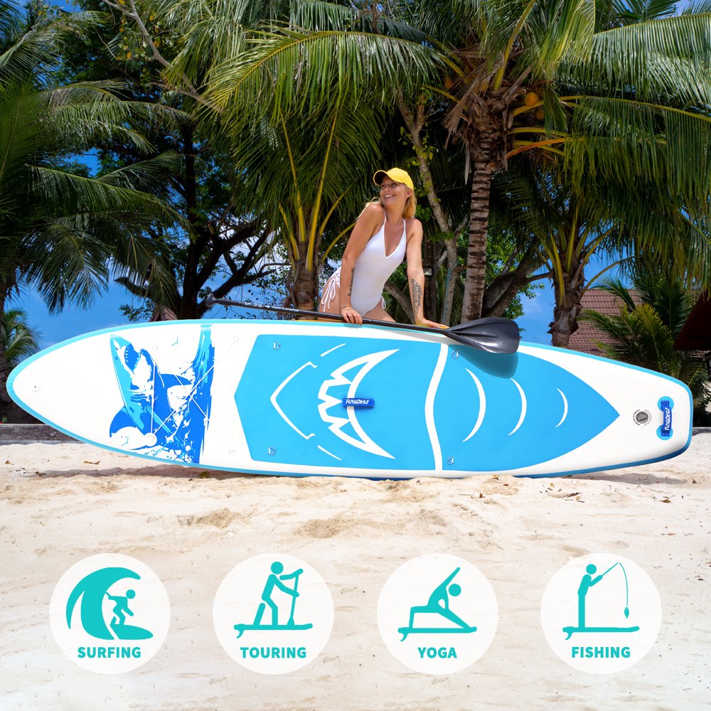 FunWater Pripučiama irklentė SUP Su sėdyne Whale 350x84x15